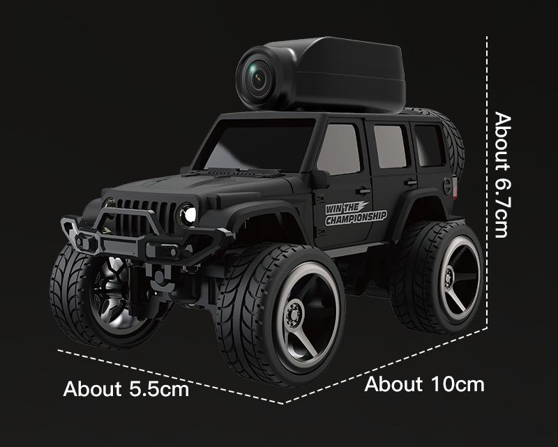 Rc Hobby Tech - Alloy RC FPV Crawler Auto, 1080P