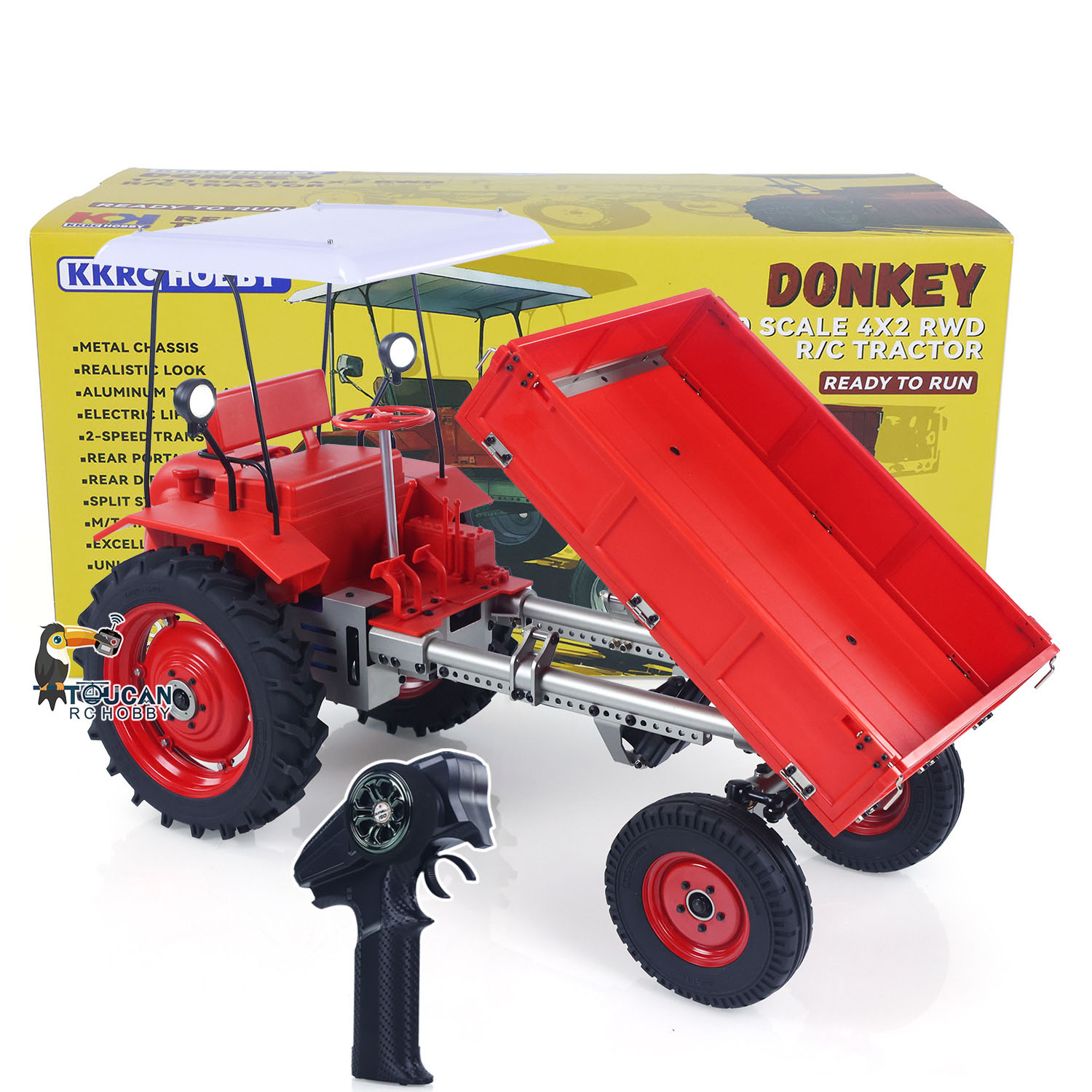 1/10 RC Landbouwtractor Auto 4 - Rc Hobby Farm recensie en prijs