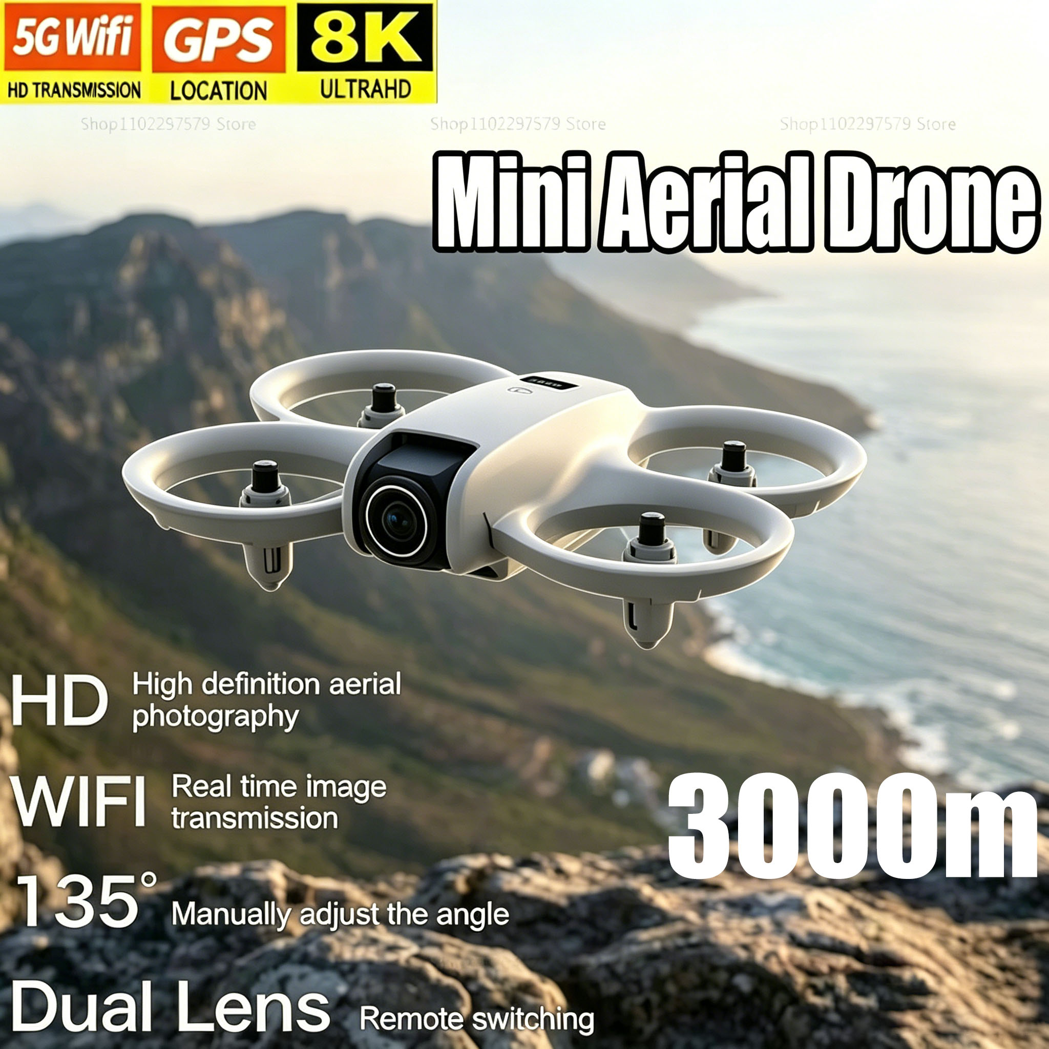 Mini Drone met 8K HD Camera FP - Top Rc Hobby Mini Xcub recensie en prijs