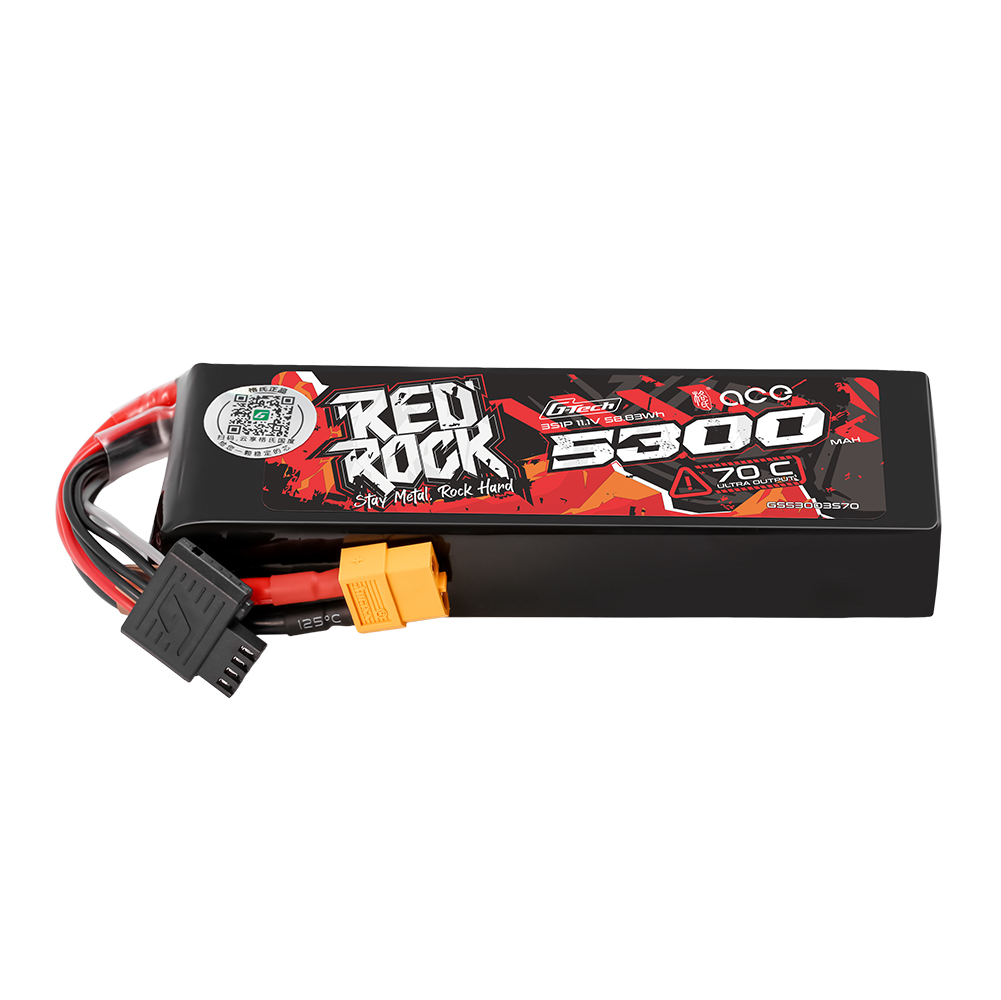 G-TECH ACE RedRock 5300mAh 70C - Rc Hobby Tech recensie en prijs